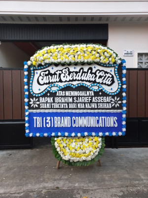 Papan Bunga Duka di Purwoyoso